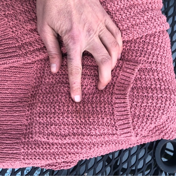 Madewell Bobble Cardigan Sweater Open Front Pockets Oversized Size xxs - Picture 10 of 12